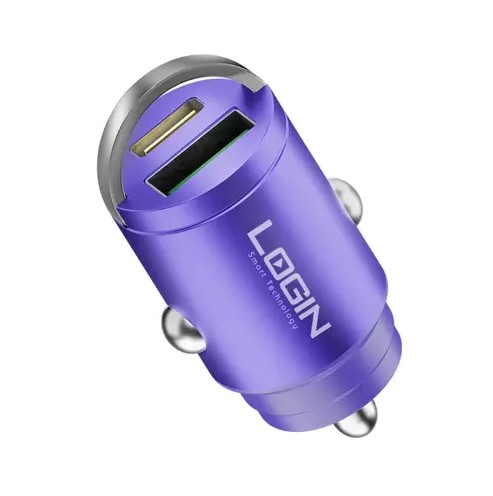 Login Vynox L-602 Car Charger With Lightning Cable
