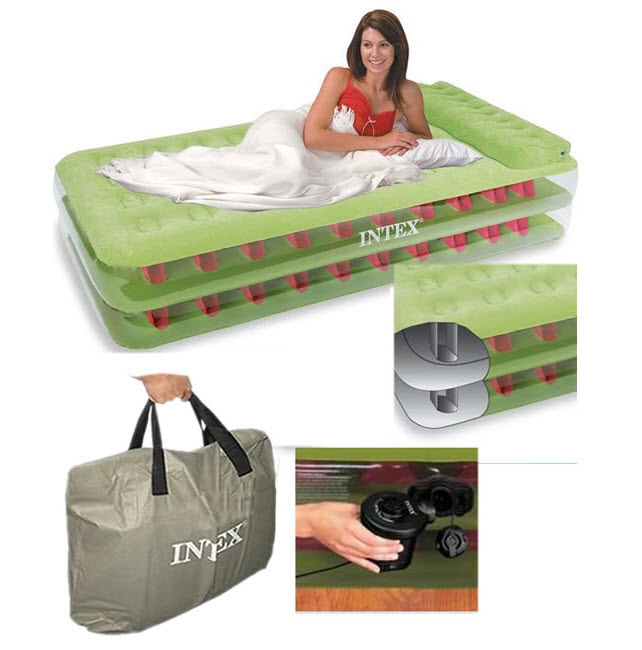 Intex Air Bed Single – Two Layers