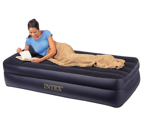 Intex Dual Layer Air Bed with Pillow Rest